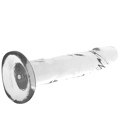 X RAY - CLEAR TRANSPARENT DILDO 18 CM -OR- 4 CM