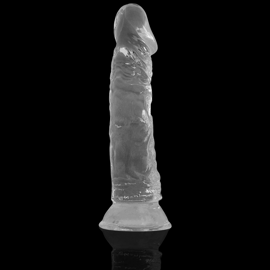 X RAY - CLEAR TRANSPARENT DILDO 19 CM -OR- 4 CM