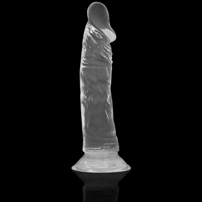 X RAY - CLEAR TRANSPARENT DILDO 19 CM -OR- 4 CM