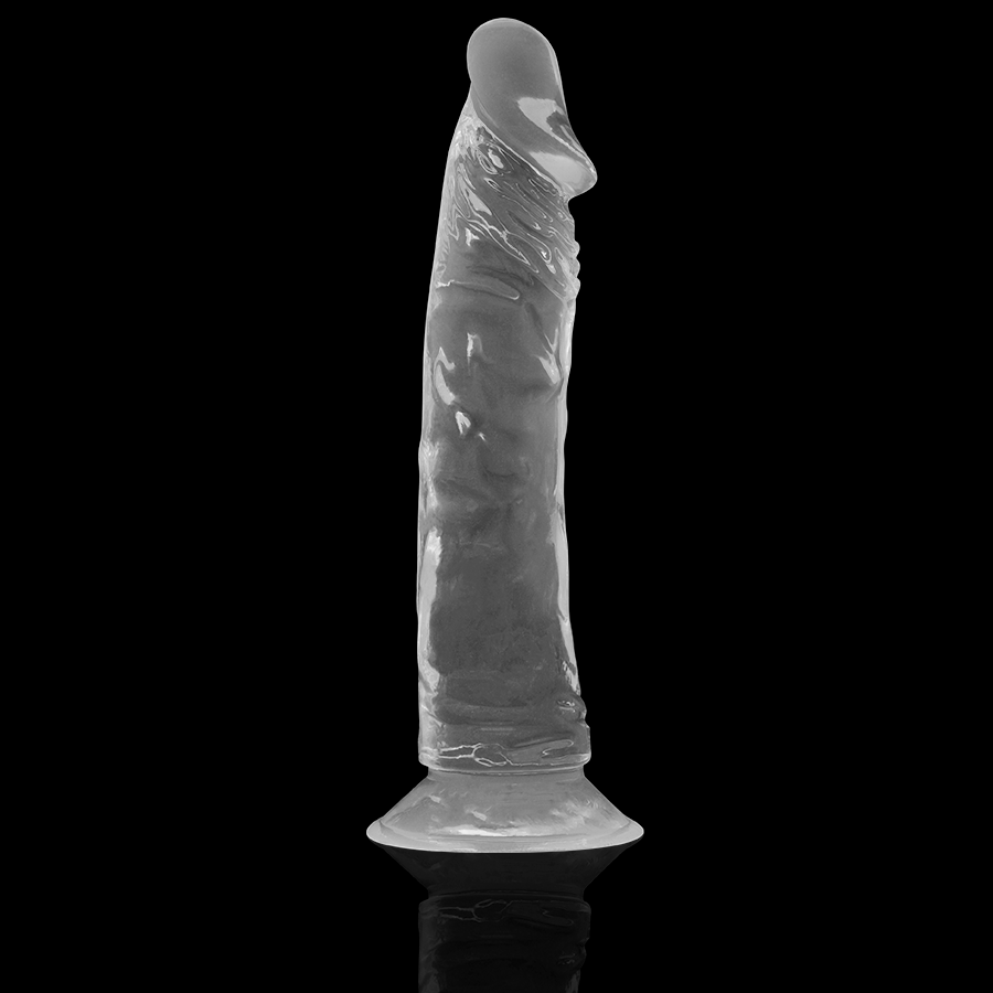 X RAY - CLEAR TRANSPARENT DILDO 21 CM -OR- 4 CM