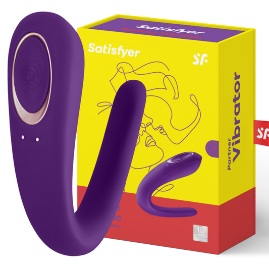 SATISFYER - PARTNER VIBRATING TOY FOR TWO