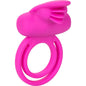 CALEXOTICS - DUAL CLIT FLICKER ENHANCER DOUBLE VIBRATING RING IN PINK SILICONE