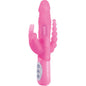 SEVEN CREATIONS - E RABBIT SLIMINE TRIPLE PLAY VIBRATOR TRIPLE STIMULATION PINK