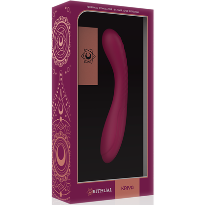 RITHUAL - KRIYA RECHARGEABLE G-SPOT STIMULATOR ORCHID