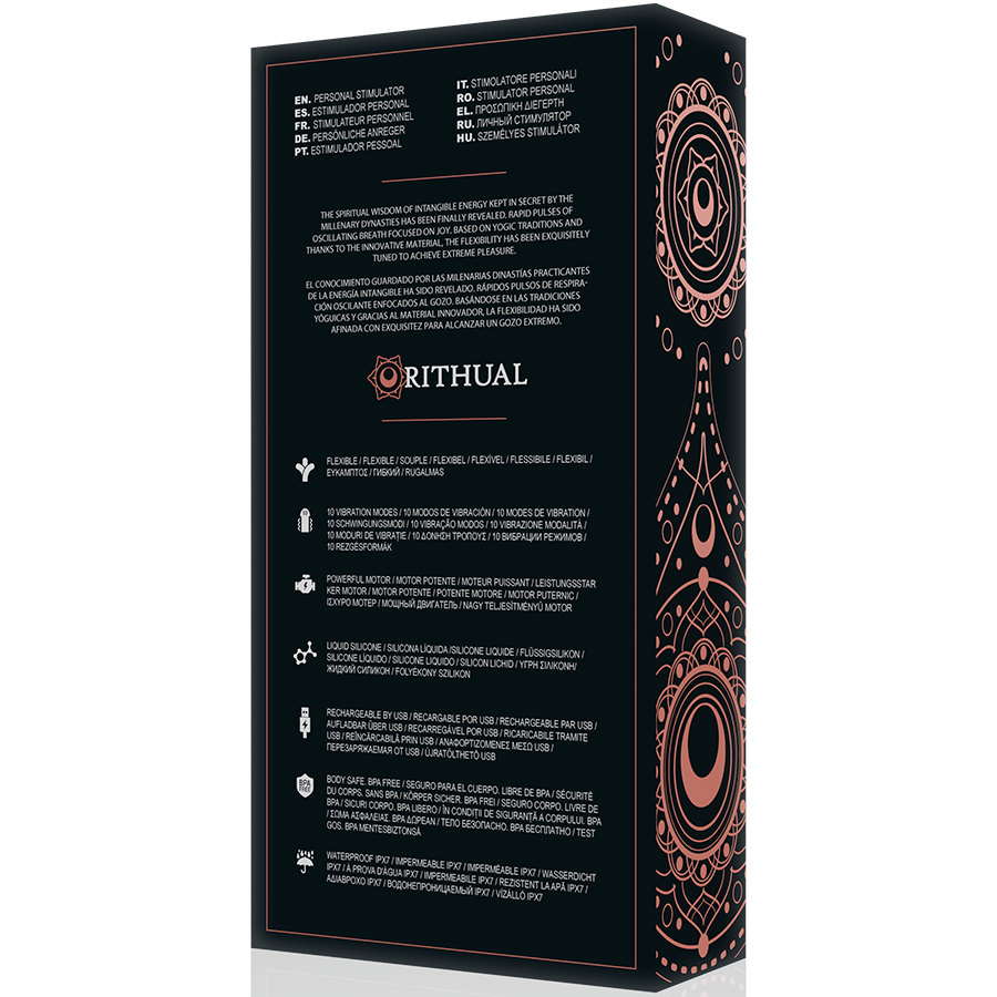 RITHUAL - KRIYA RECHARGEABLE G-SPOT STIMULATOR ORCHID