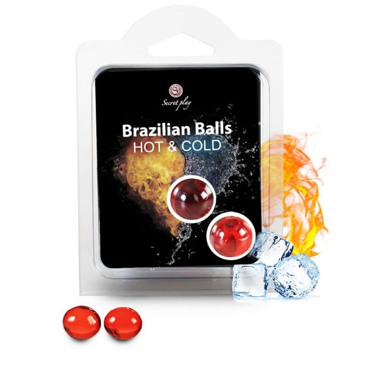 SECRETPLAY - BRAZILIAN BALLS HOT &amp; COLD EFFECT 2 UNITS