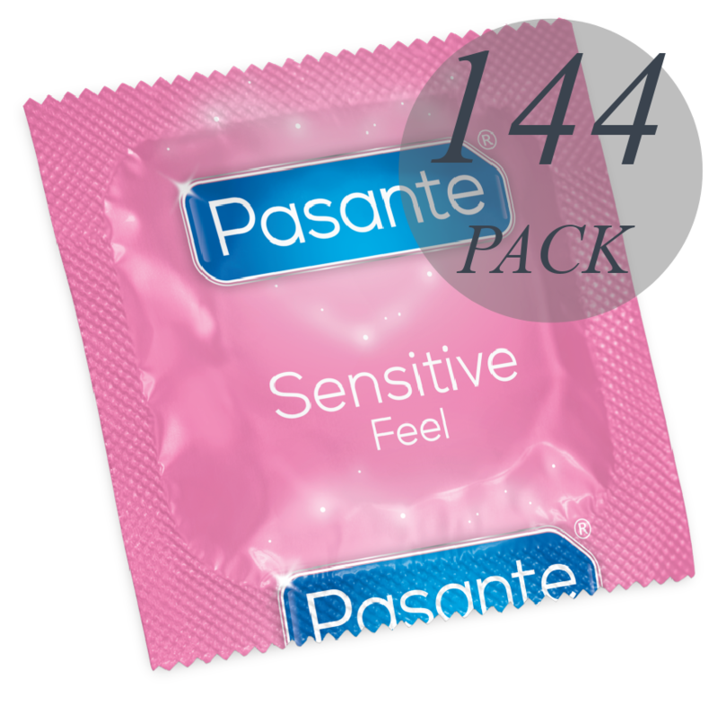 PASANTE - SENSITIVE ULTRA-THIN CONDOMS 144 UNITS