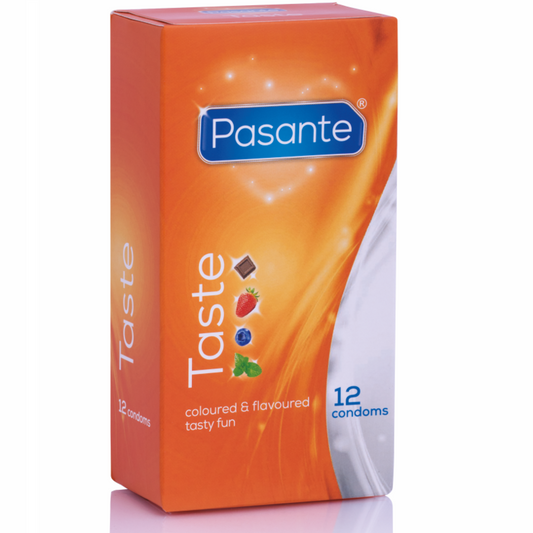 PASANTE - FLAVORFUL CONDOMS 12 UNITS