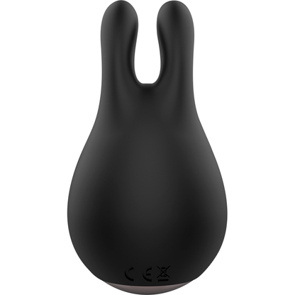 COQUETTE CHIC DESIRE - BLACK / GOLD CLITORIS STIMULATOR RABBIT