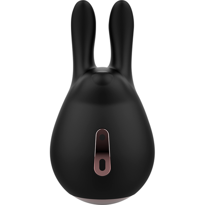 COQUETTE CHIC DESIRE - BLACK / GOLD CLITORIS STIMULATOR RABBIT