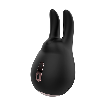 COQUETTE CHIC DESIRE - BLACK / GOLD CLITORIS STIMULATOR RABBIT