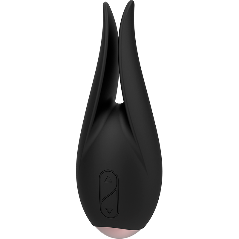 COQUETTE CHIC DESIRE - BLACK / GOLD FLOWER CLITORIS STIMULATOR