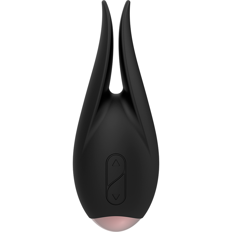 COQUETTE CHIC DESIRE - BLACK / GOLD FLOWER CLITORIS STIMULATOR