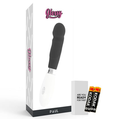 GLOSSY - PAUL BLACK VIBRATOR