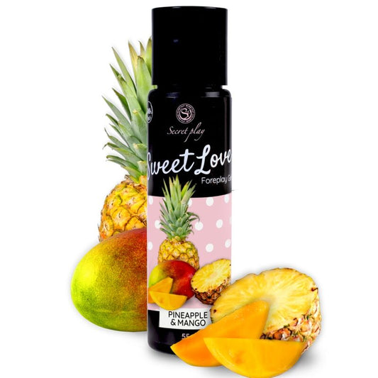 SECRETPLAY - MANGO &amp; PINEAPPLE GEL SWEET LOVE 60 ML