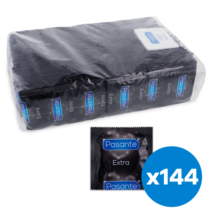 PASANTE - EXTRA THICK CONDOMS 144 UNITS