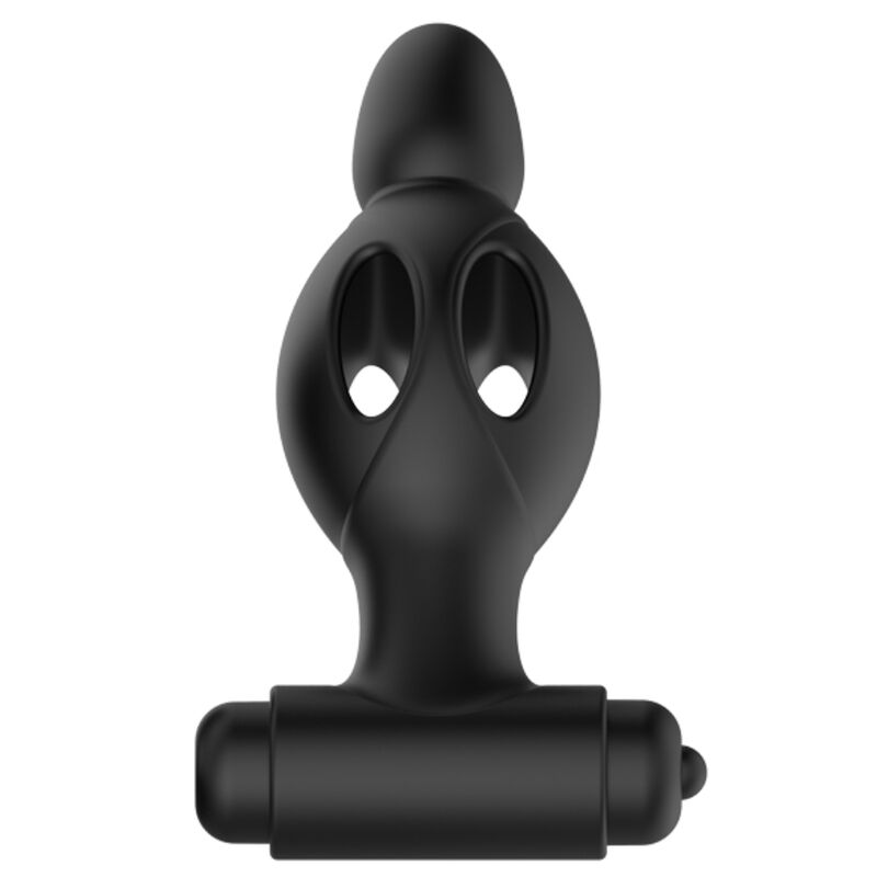 MR PLAY - VIBRATING SILICONE ANAL PLUG