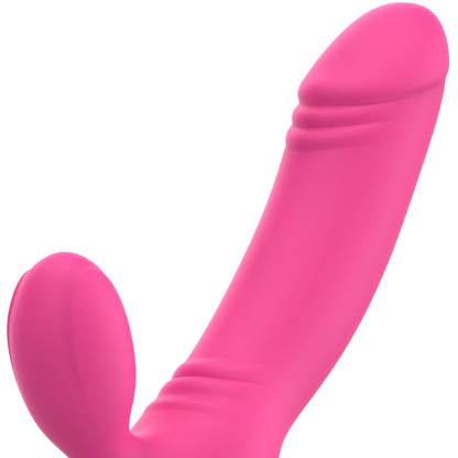 OHMAMA - BIX VIBRATOR DOUBLE STIMULATION XMAS EDITION PINK