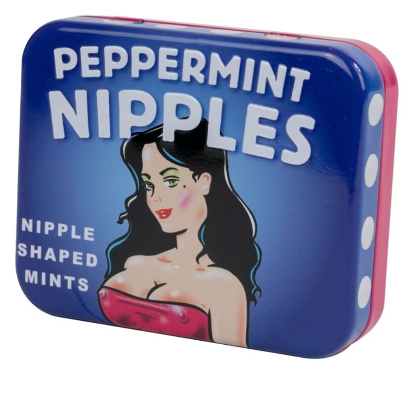 SPENCER &amp; FLEETWOOD - SUGARLESS MINT NIPPLE SHAPE CANDIES