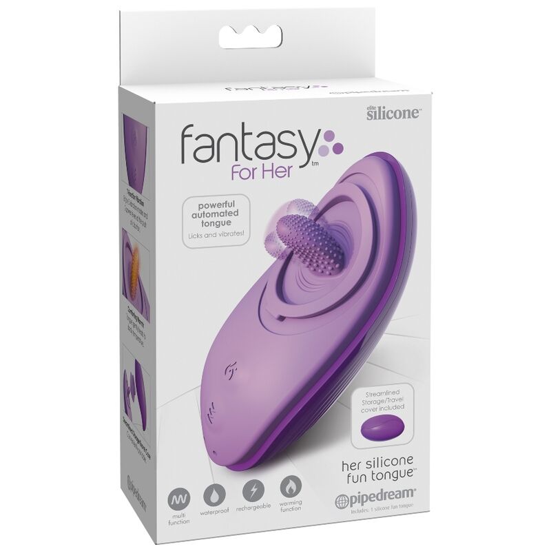 FANTASY FOR HER - HER SILICONE FUN TONGUE STIMULATING TONGUE