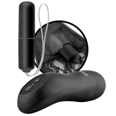 FETISH FANTASY LIMITED EDITION - REMOTE VIBRATING THONG PLUS 