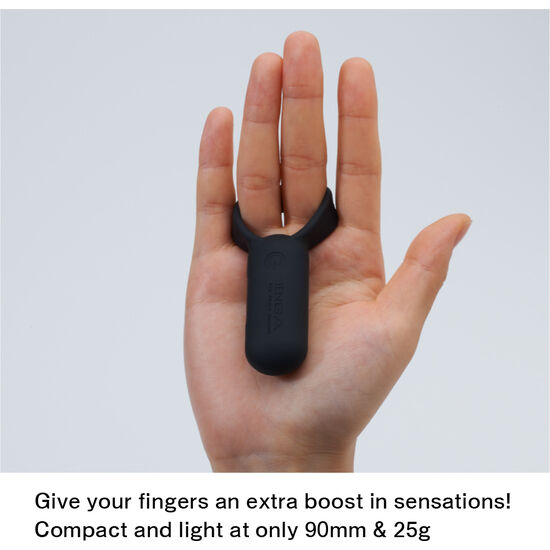 TENGA - SVR SMART VIBRATING RING BLACK