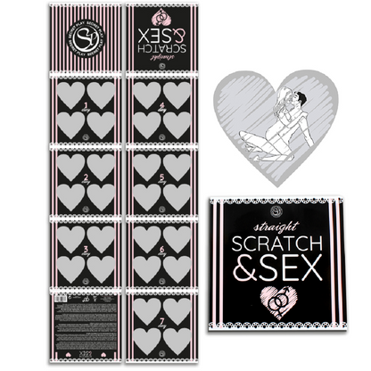 SECRETPLAY - SCRATCH &amp; SEX GAME FOR STRAIGHT COUPLES (ES/EN/FR/PT/DE)