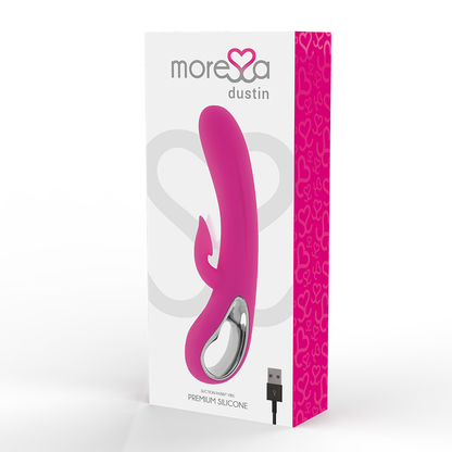 MORESSA - DUSTIN CLITORAL SUCTION AND POWERFUL VIBRATION PREMIUM SILICONE RECHARGEABLE