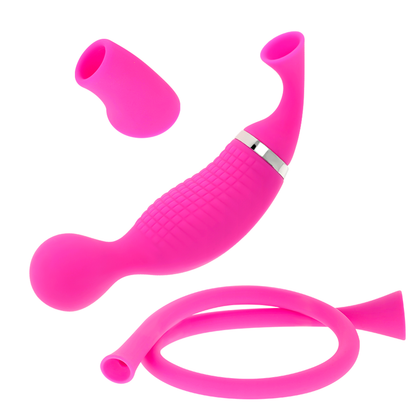 MORESSA - KIRK DUO SUCTION + MULTI-PERFORMANCE MASSAGER PREMIUM SILICONE RECHARGEABLE