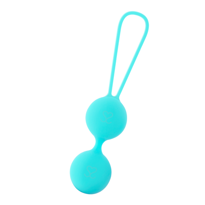 MORESSA - OSIAN TWO PELVIC FLOOR TRAINING 101gr PREMIUM SILICONE TURQUOISE