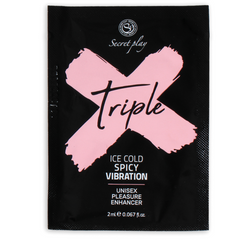 SECRETPLAY - TRIPLE X PLEASURE INTENSIFIER SINGLE DOSE