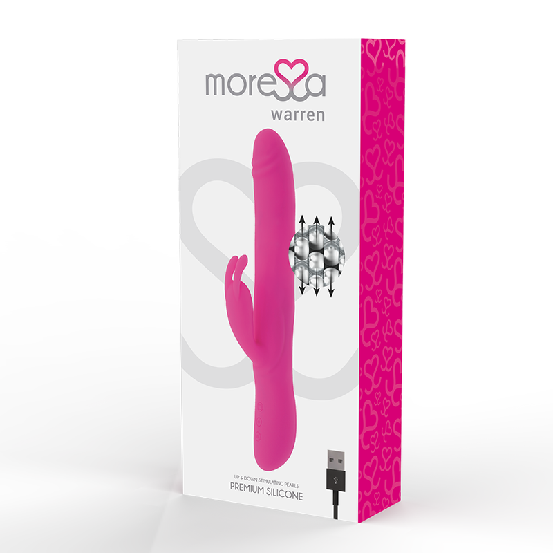 MORESSA - WARREN OSCILLATING AND POWERFUL VIBRATION PREMIUM RECHARGEABLE SILICONE THRUST