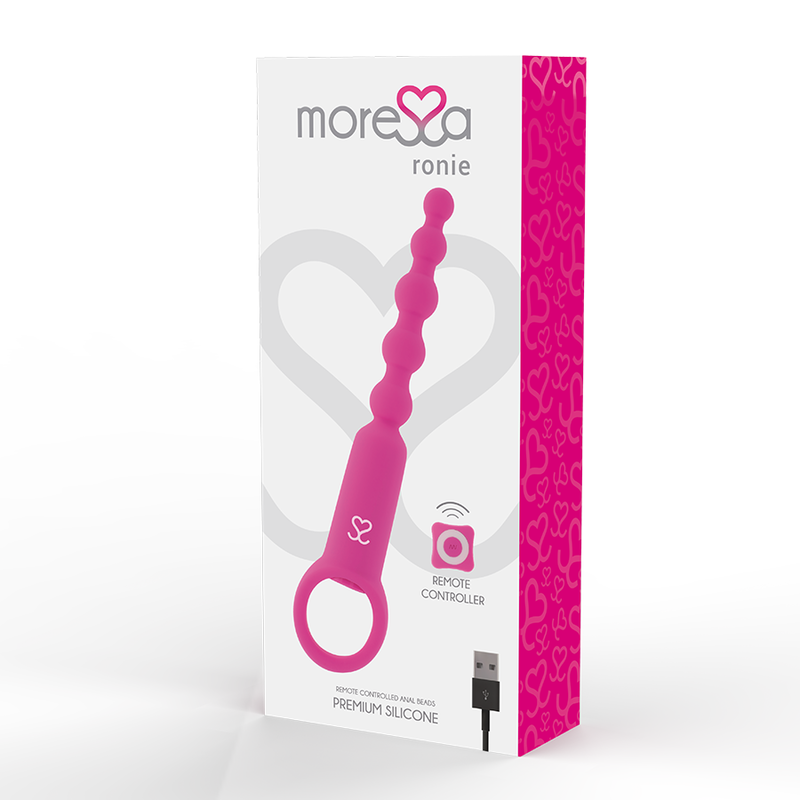 MORESSA - RONIE POWERFUL ROSARIO ANAL REMOTE CONTROL PINK