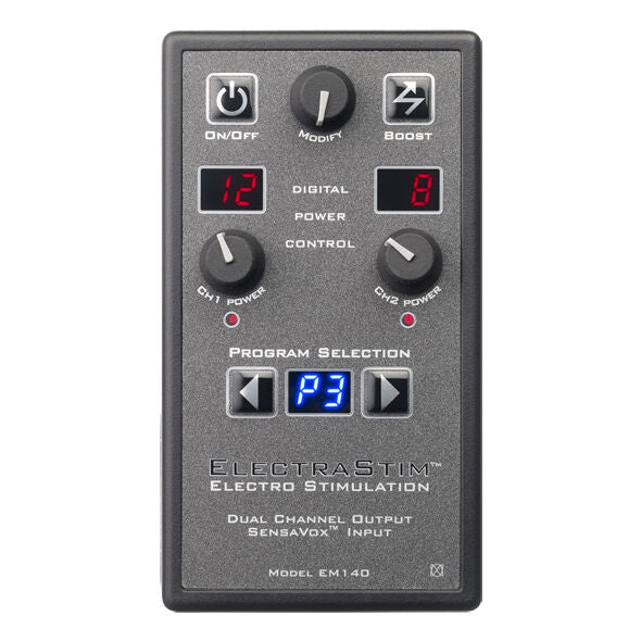 ELECTRASTIM - SENSAVOX E-STIM ELECTRO STIMULATOR