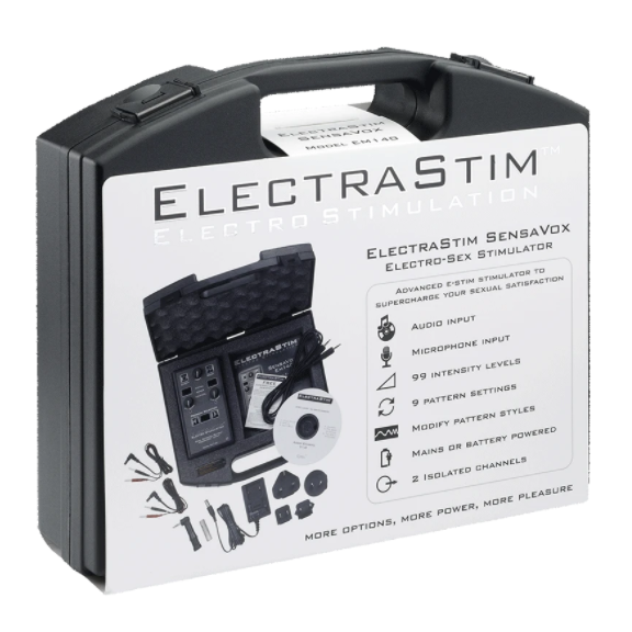 ELECTRASTIM - SENSAVOX E-STIM ELECTRO STIMULATOR