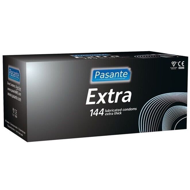 PASANTE - EXTRA THICK CONDOMS 144 UNITS