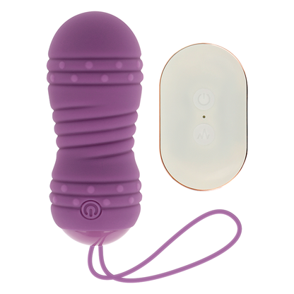 OHMAMA - REMOTE CONTROL EGG 7 MODES ROTATION LILAC