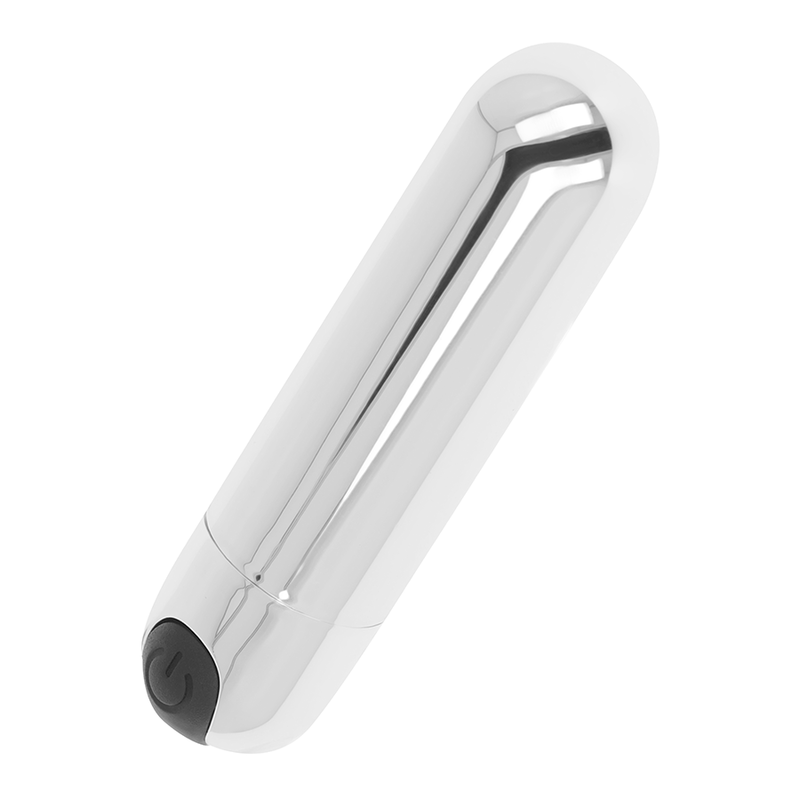 OHMAMA - SILVER VIBRATING BULLET 8 CM