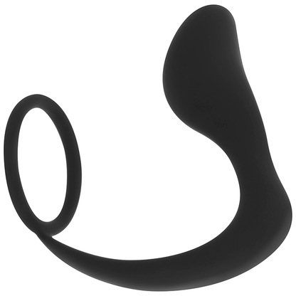 OHMAMA - PLUG ANAL SILICONA CON ANILLO 10.5 CM