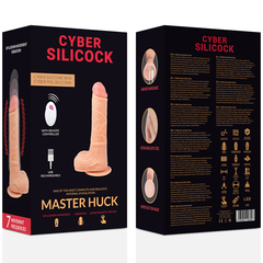 CYBER SILICOCK - REALISTICO CONTROL REMOTO MASTER HUCK 20.9 CM -O- 4 CM