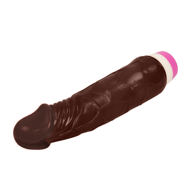 DANCE - WAVES OF PLEASURE VIBRATOR 19.5 CM MULATO