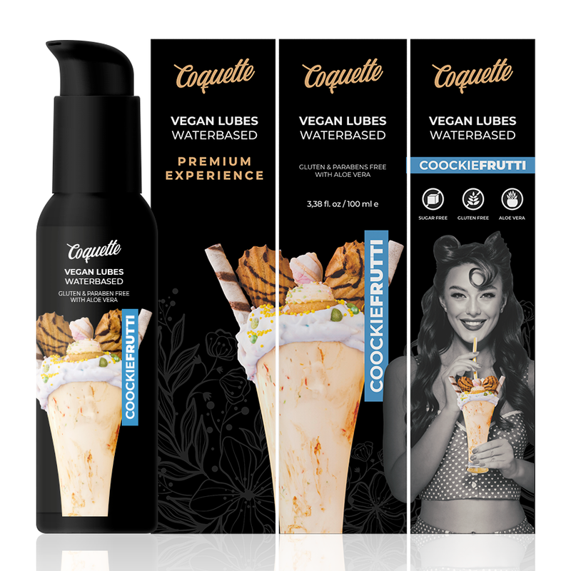 COQUETTE CHIC DESIRE - PREMIUM EXPERIENCE LUBRICANTE VEGANO COOKIEFRUTTI 100ML