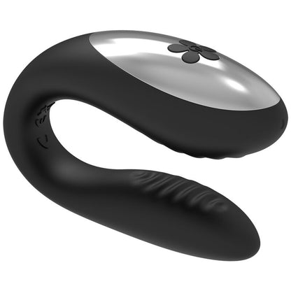 BRILLY GLAM - WE LOVE VIBRATOR FOR COUPLES REMOTE CONTROL BLACK