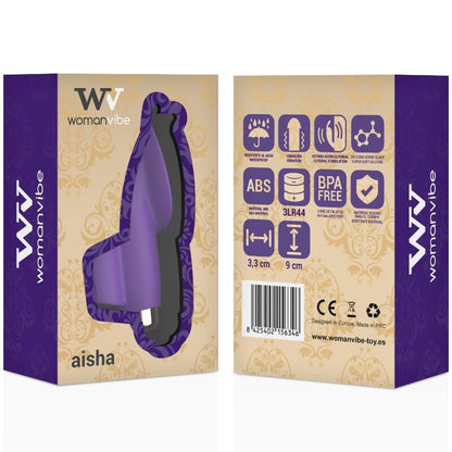 WOMANVIBE - AISHA SILICONE STIMULATOR THIMBLE