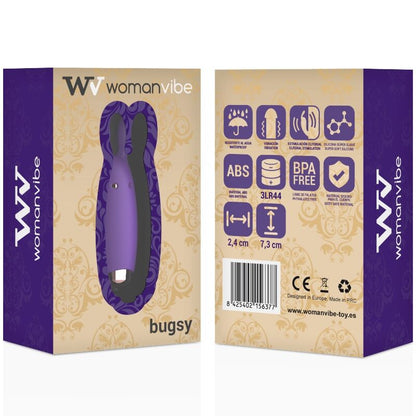 WOMANVIBE - SILICONE RABBIT STIMULATOR BUGSY