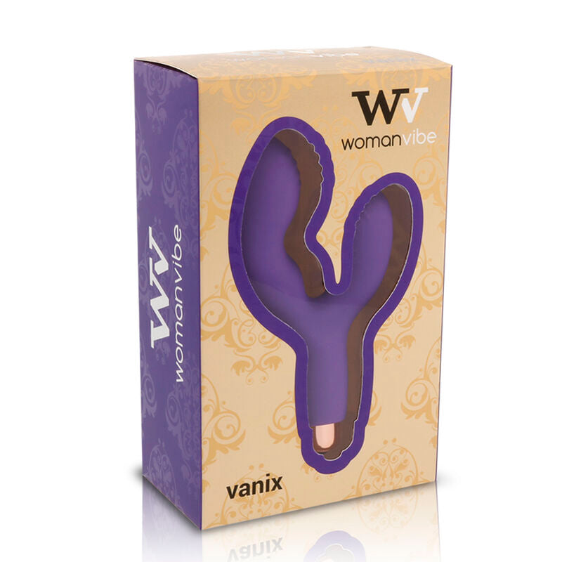 WOMANVIBE - VANIX SILICONE VIBRATOR STIMULATOR