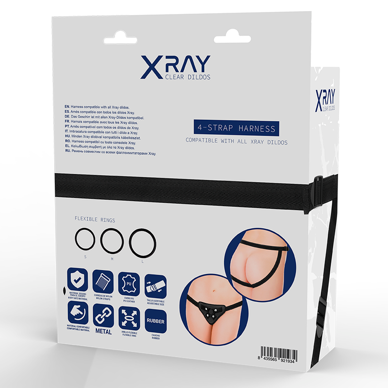 X RAY - HARNESS COMPATIBLE WITH SILICONE RINGS