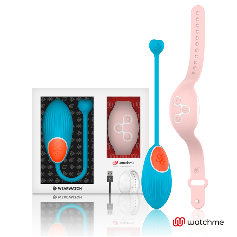 WEARWATCH - EGG REMOTE CONTROL TECHNOLOGY WATCHME BLUE / PINK