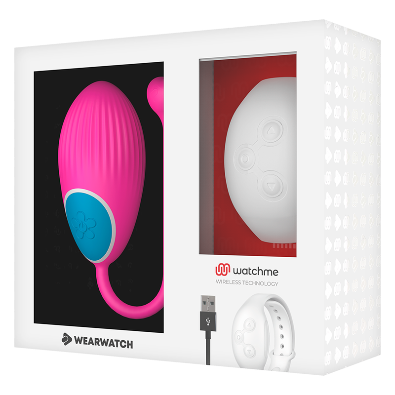 WEARWATCH - EGG REMOTE CONTROL TECHNOLOGY WATCHME FUCHSIA / NIVEO