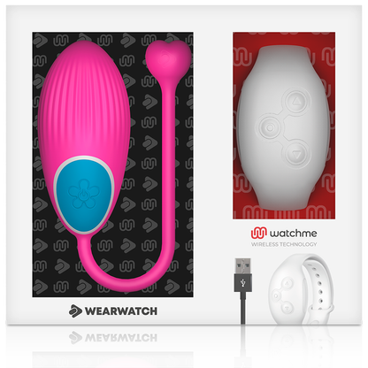 WEARWATCH - EGG REMOTE CONTROL TECHNOLOGY WATCHME FUCHSIA / NIVEO